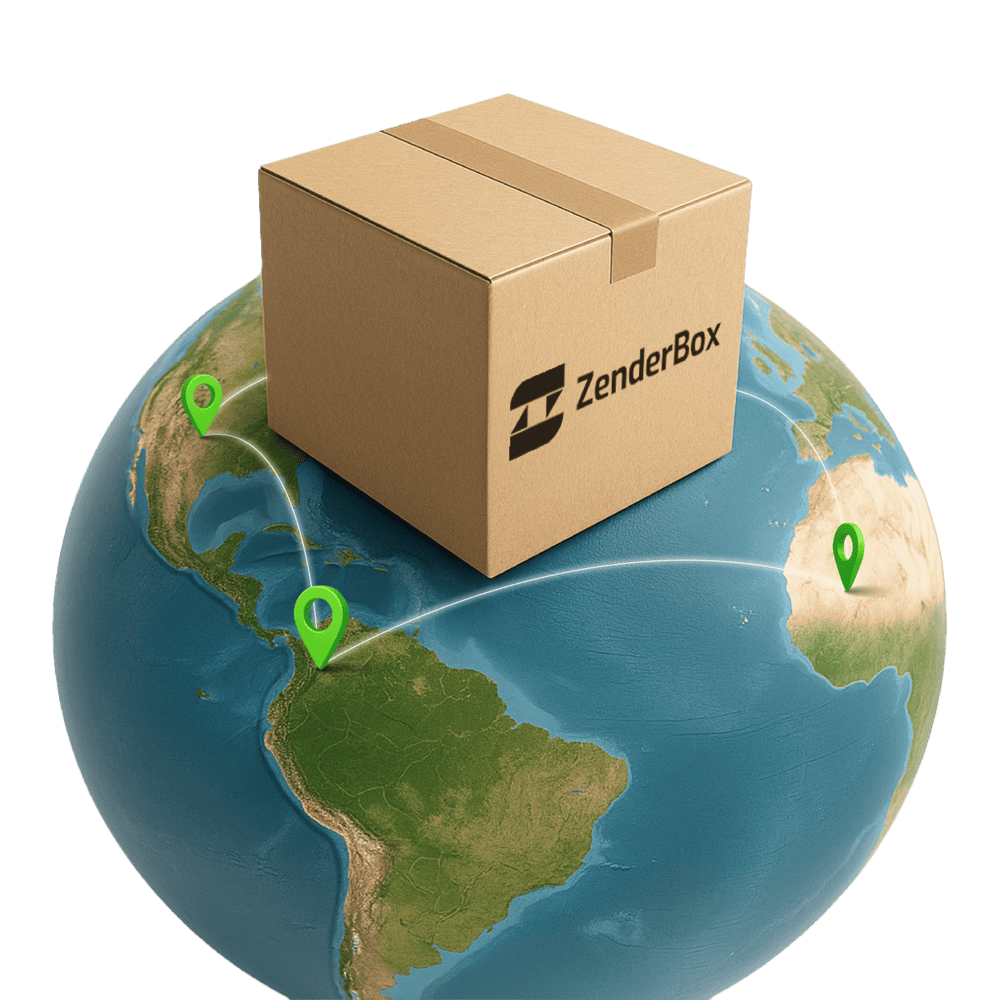 Casillero internacional ZenderBox